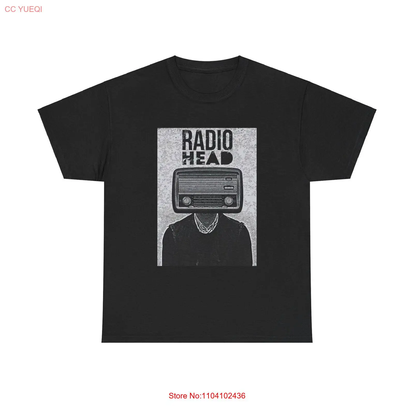 

Radiohead T-shirt Vintage retro punk rock California Unisex Heavy Cotton Tee