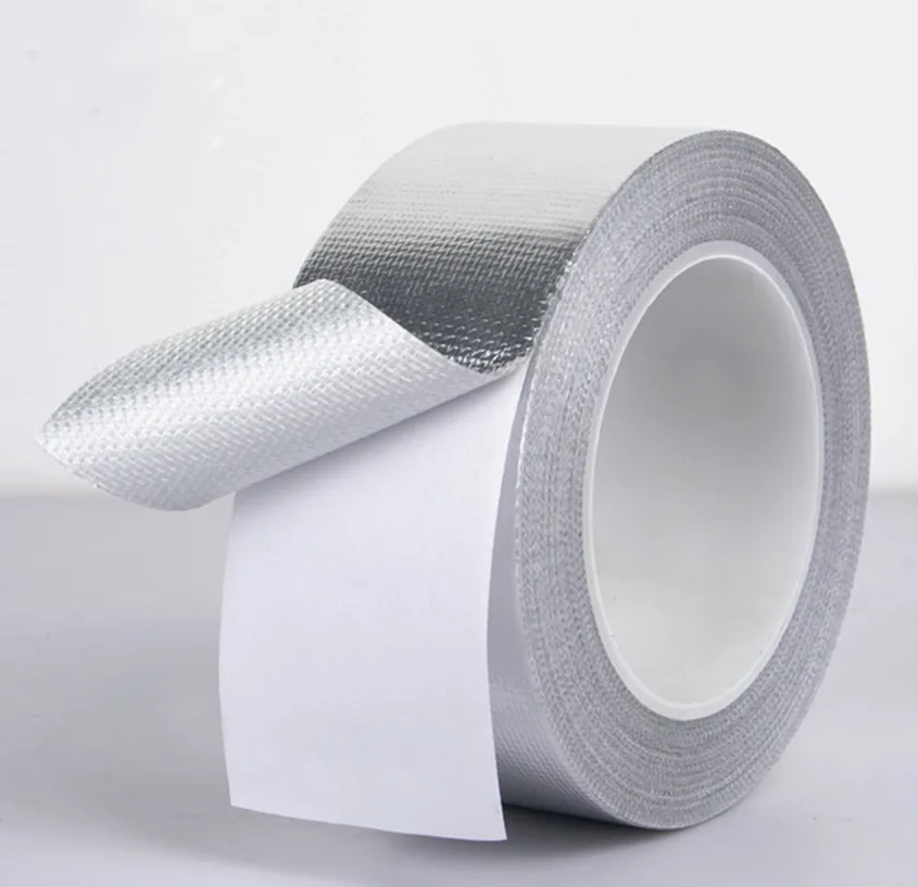 Aluminum foil, fiberglass tape, kitchen range hood flame retardant, high-temperature resistant insulation pipeline wrapping