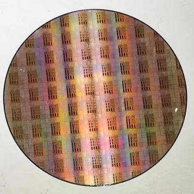 8 Inch Silicon Wafer Wafer Silicon Wafer Integrated Circuit CPU Chip Technology Sense IC Gift Semiconductor Lithography Chip