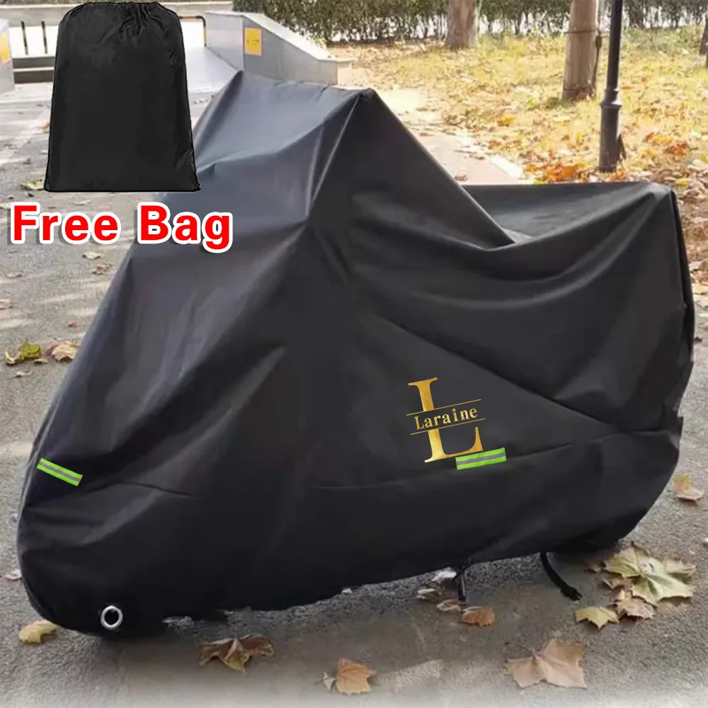 غطاء دراجة نارية M L XL XXL XXXL عالمي خارجي مضاد للأشعة فوق البنفسجية غطاء سكوتر مقاوم للماء والغبار مقاوم للماء