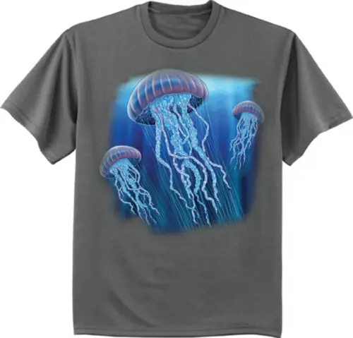 Jellyfish Shirt Mens Graphic Tee Clothing Apparel