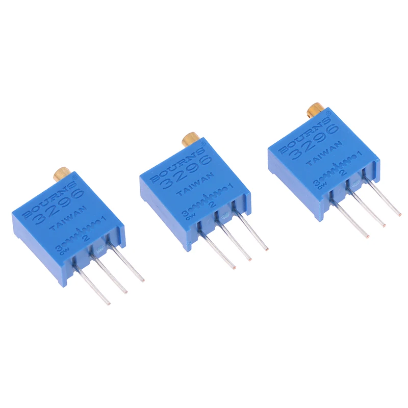 10pcs 3296W 200R 201 3296W201LF 3296 Top Adjustment Potentiometer Tool Accessories