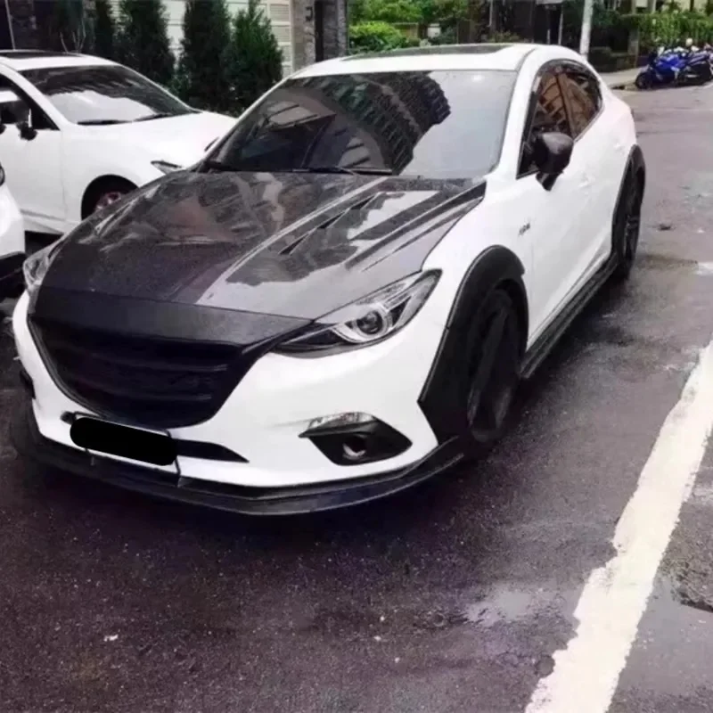 High Quality Body Kit Carbon Fiber Light Weight Auto Accessories Engine Hood Bonnet Cover