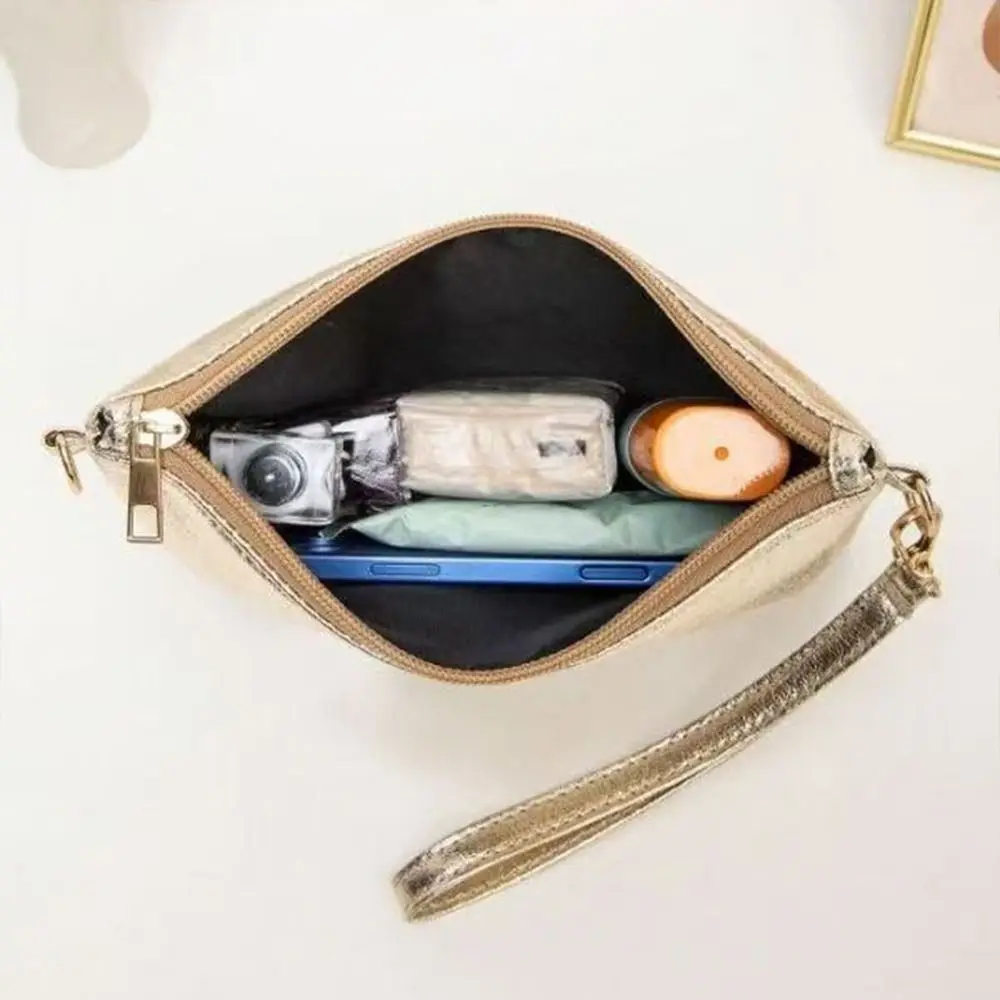 Fashion Sequined Crossbody Bag Shiny Large Capacity Makeup Pouch Versatile Messenger Bag Evening Bag for Women