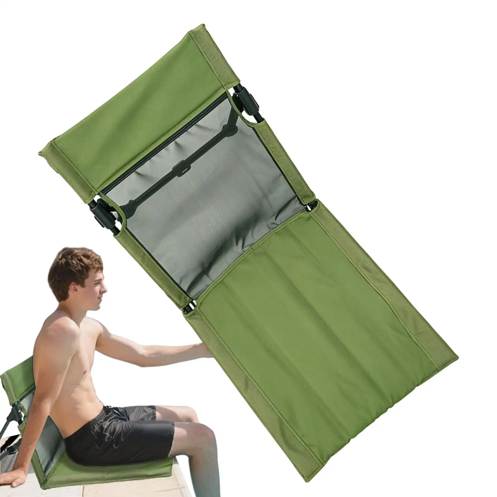 

Poolside Chairs For Edge Of Pool Portable Foldable Ultra Light Outdoor Folding Chair For Sunbathing Swimming Camping Picnic Lawn
