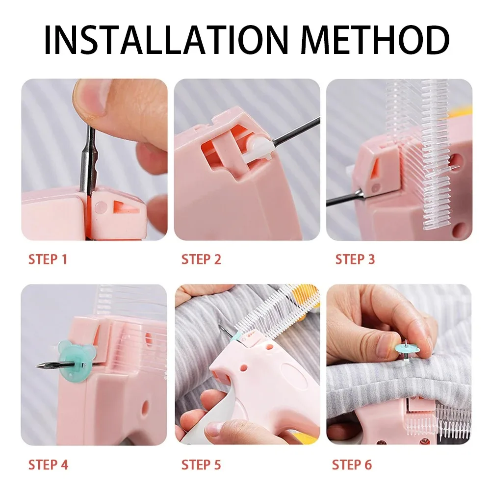 Clothing Fixer Micro Stitch Gun Quick Clothing Repair Garment Sewing Quilt Tacking Device Sewing Machine For Quick Stitch Gun