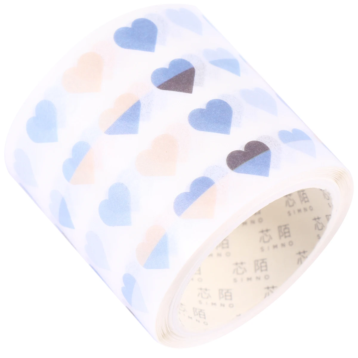 

2pcs Washi Paper Coil Premium Eco-Friendly Planner Sticker Journal Bookmark Label Adhesive Tape for Crafts