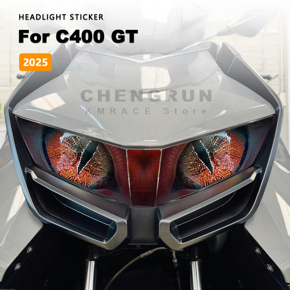 

Headlight Stickers Motorcycle Waterproof Protective Film Headlamp Decals Accessories For BMW C400GT C 400 GT C400 GT 400GT 2025