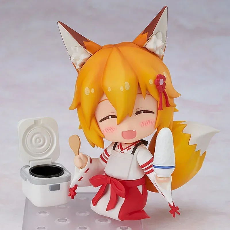 In Stock Good Smile Original GSC Nendoroid GSC Sewayaki Kitsune No Senko-san Senko Anime Action Figure Model Holiday Gifts