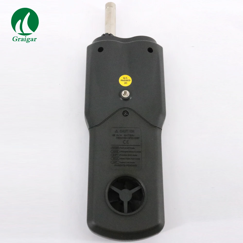 Multifunktionsumgebung MS6300 Luftfeuchtigkeits- und Temperaturmessgerät Schallpegel-Luftdurchflussmesser