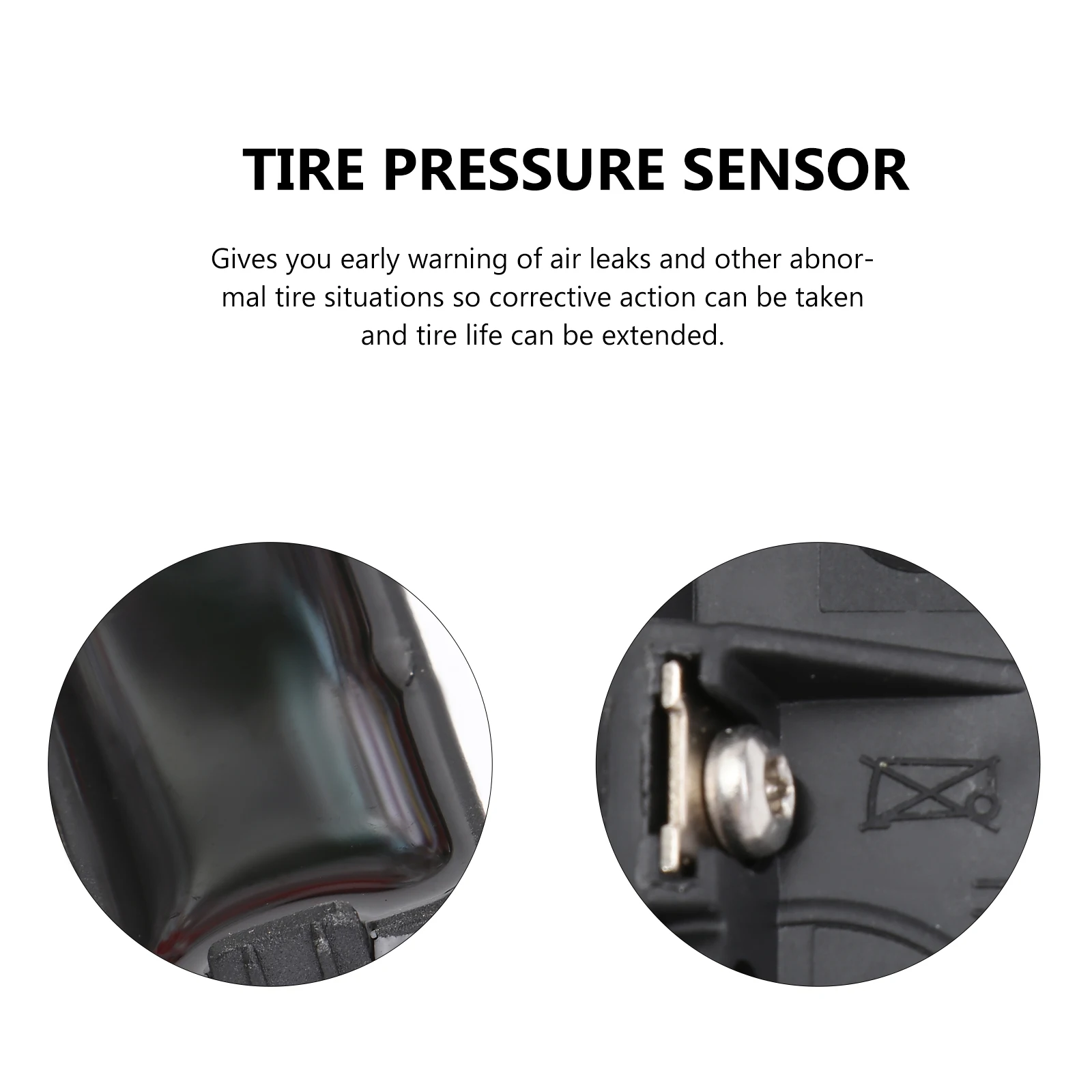 

Aluminum Alloy Tire Pressure Sensor High Precision Monitor For Car Durable Electronic Chip Real-Time Detection Easy Installation