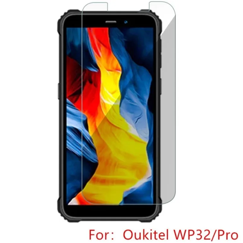 Clear HD Front Safety Tempered Glass Guard On For Oukitel WP32 WP30 Pro Screen Protector Film Shield