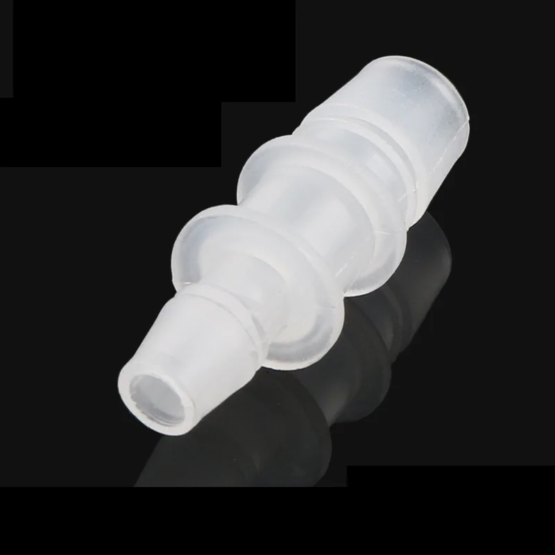 Φ3.2~25mm PP Plastic Straight Connectors Aquarium Tank Aerator Fittings Drip Irrigation Hose Equal Dia Pagoda Joints