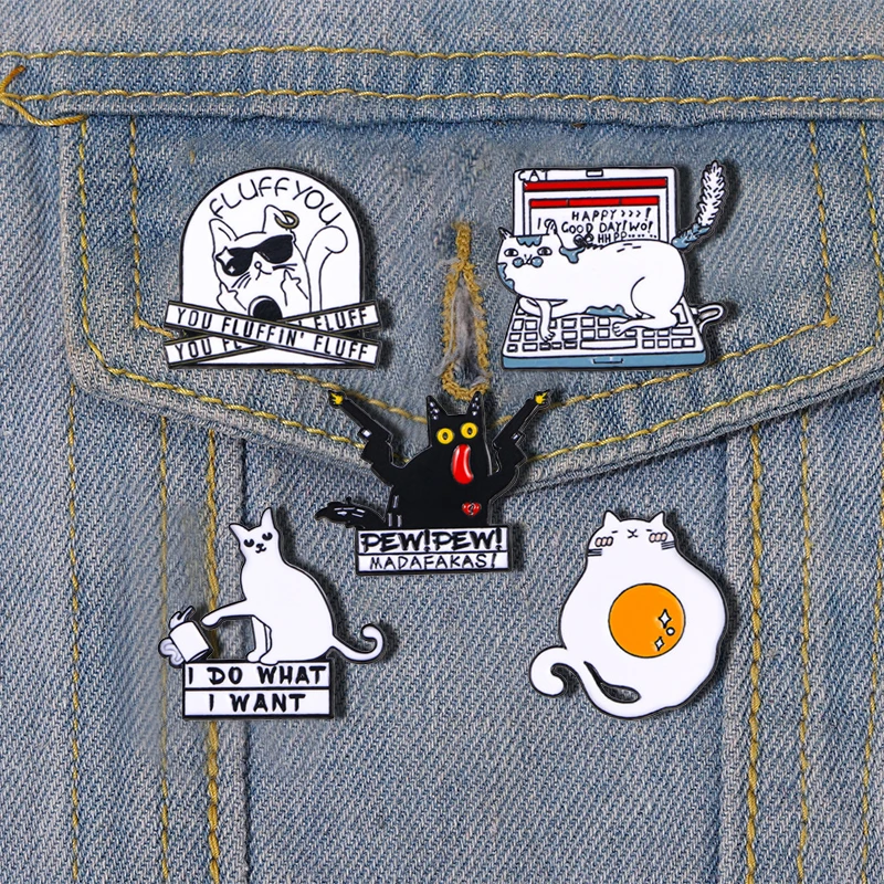 Eluff: De Perfecte Broche voor Kattenliefhebbers en Stijlvolle Kledingaccessoires