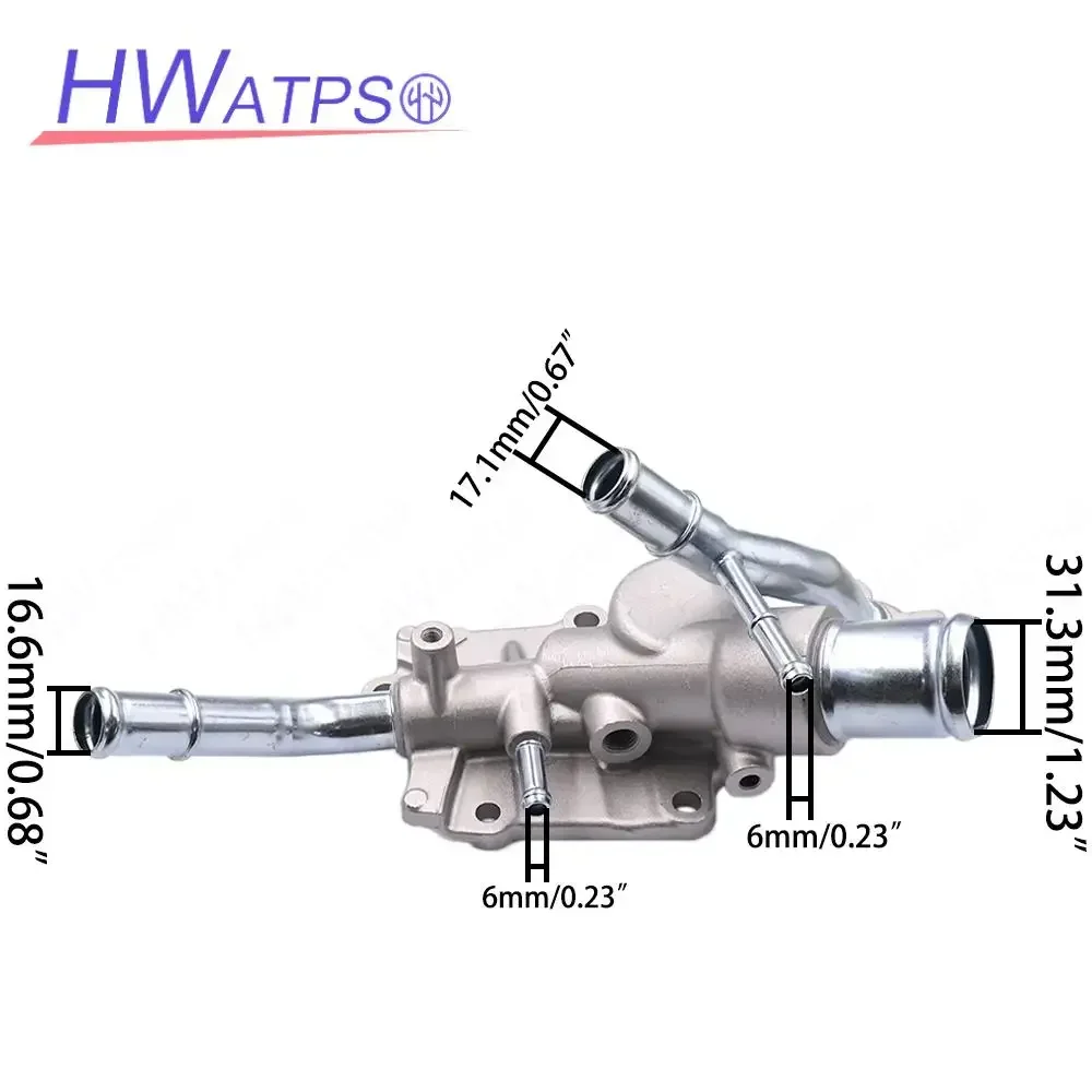 11060-ET00D Engine Coolant Thermostat Housing & Sensor 22630-0M200 For Nissan Sentra 2.0L MT Base 2007-12 Versa 1.8L Sedan