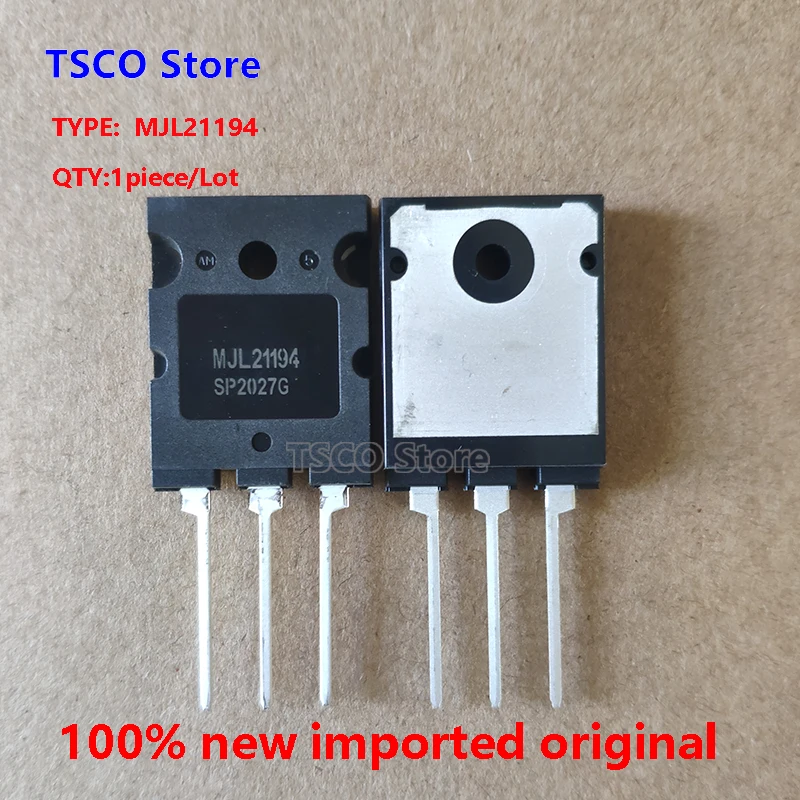 MJL21193 MJL21194 Neue Original Audio Paar Rohr 1 Paar