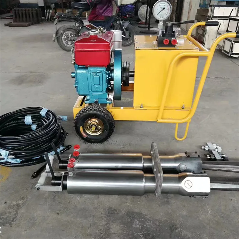 Stone Splitter Small Size Hydraulic Stone Splitter High Pressure Hydraulic Quarry Splitter