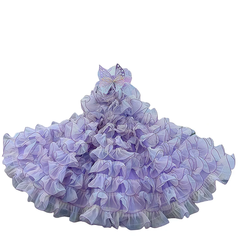 

Luxury Handmade Princess Dog Dress | Pearl Sequin Starfish Skirt with Adjustable Bow | Small-Medium Poodle/Yorkie Party Clothes