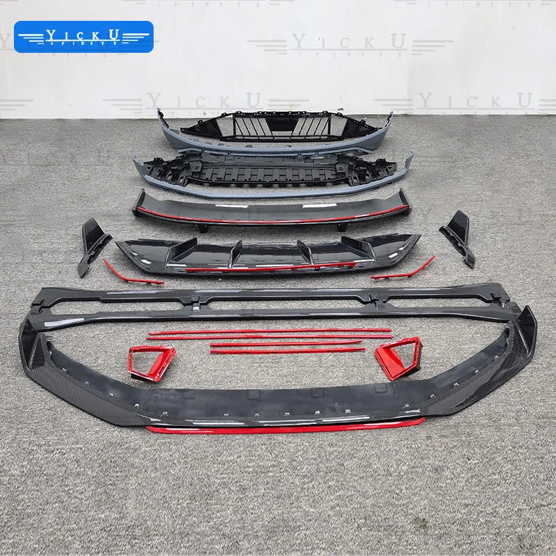 

Custom Products High Quality FRP Carbon Fiber Body Kit forZEEKR 001 - Front Lip, Side Skirt, Rear Diffuser & Spoiler 2024+