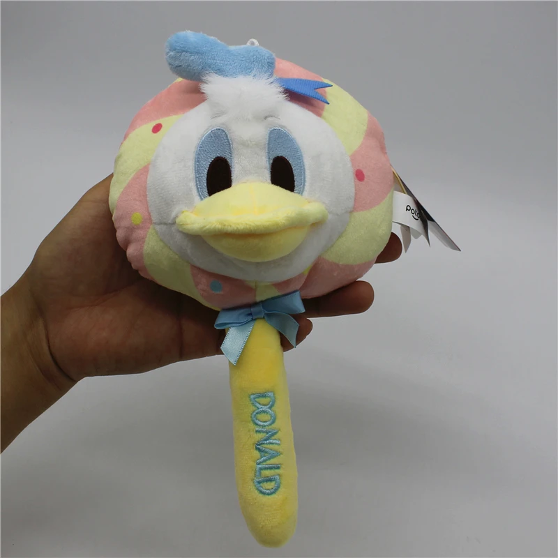 1piece Disney lollipop Donald duck plush Doll Donald duck Pendant Cartoon key chain Donald Duck stuffed  toys