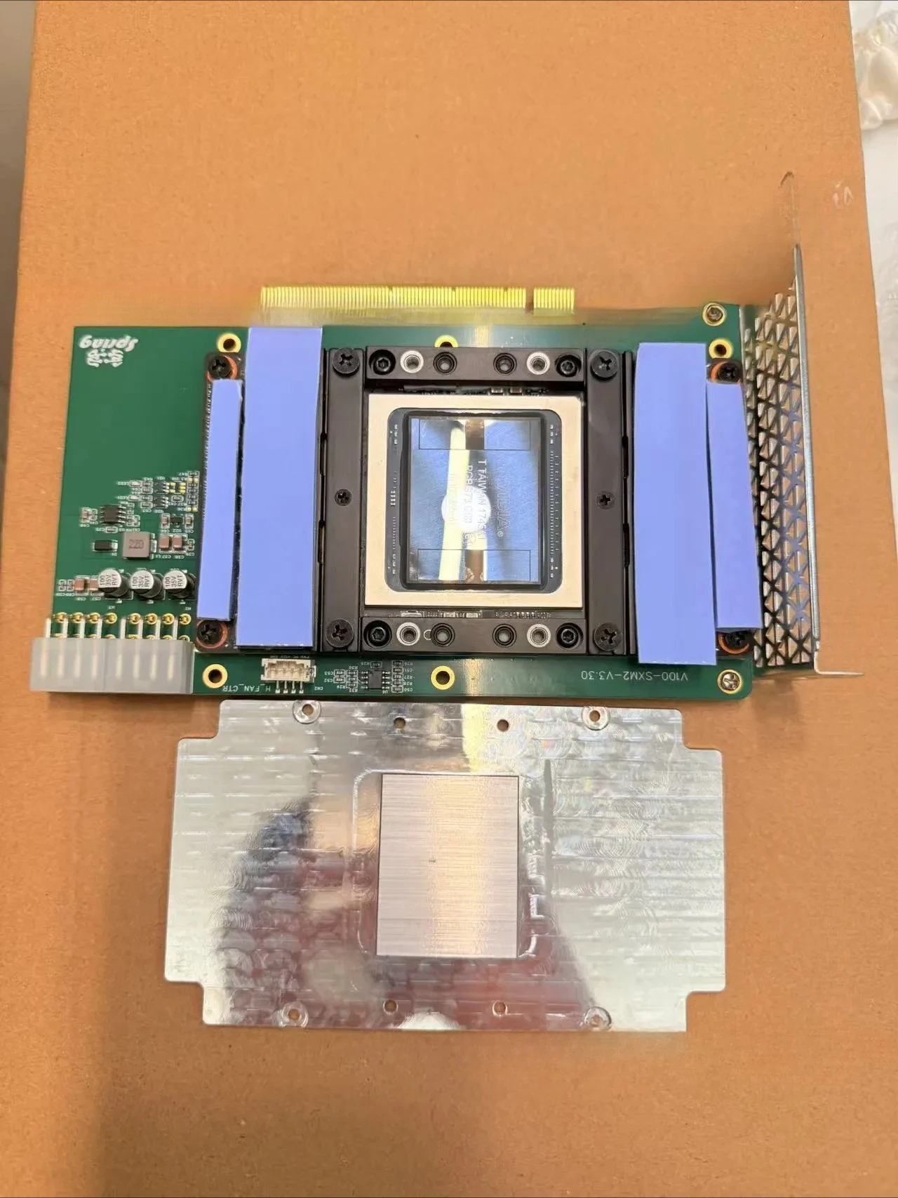 V100 SXM2 16GB V3.6, SXM2 PCB with Vapor Chamber