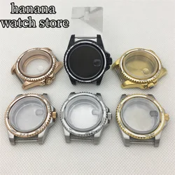 BLIGER 40mm case bidirectional rotating sapphire glass with NH34 NH35 NH36  ETA2824 2836 DG2813 3804 Miyota 8205 8215 movement