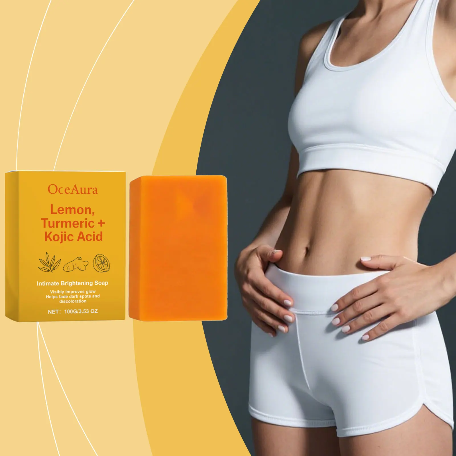 

Skin Tone Improving Body Care Soap Moisturizing Softening Delicate Care Women's Skin Gentle Cleansing Skincare