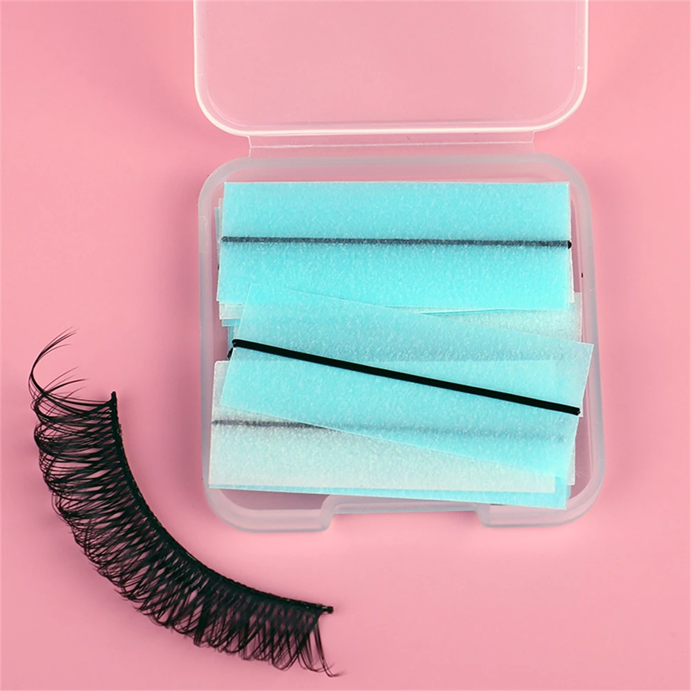 10/40 pcs/boxes Adhesive low Humidity Black Lashes Glue Strip Reusable Clear Glue stick for Eyelash