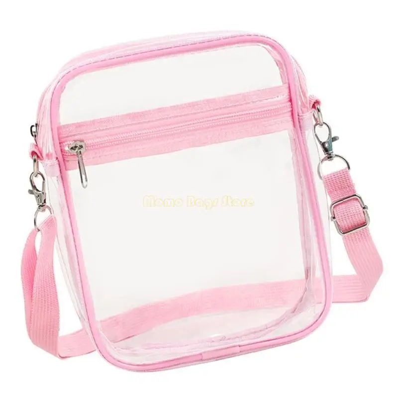 

X90D Women Concert Bag Clear Shoulder Bag Crossbody Bag Stadium Approve Storage Bag