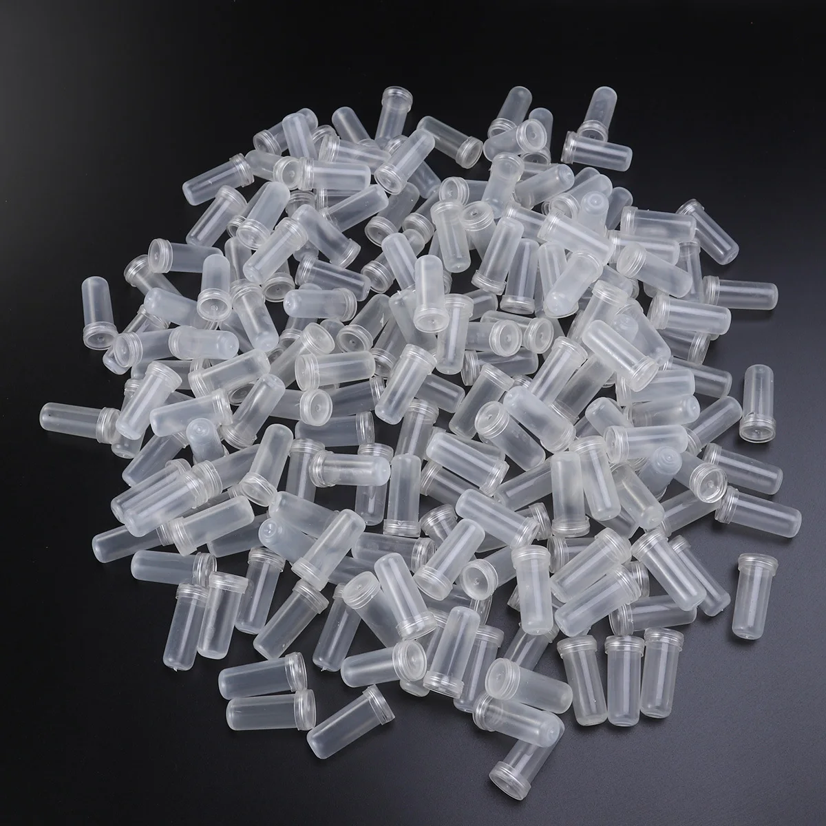 

200pcs Fresh Flower Preservation Tubes 4.1X1.8Cm Leakproof Plastic Floral Water Storage For Roses Carnations Gerberas