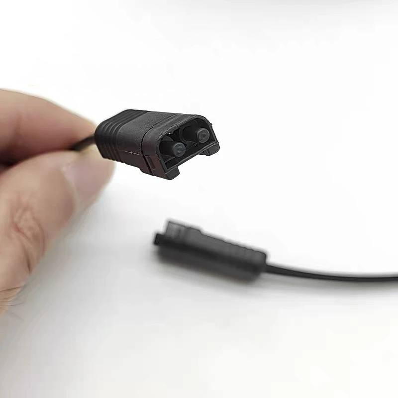 SMI plastic fiber optic jumper POF black duplex DX 980/1000um 2.2mm outer jacket industrial control LAN