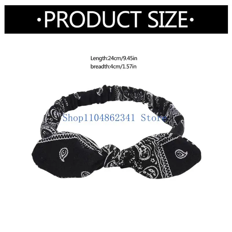 5asd Fashion Knotted Headbands for Party Makeup Headwear for Music Festivals Photo Props for Makeup Photography