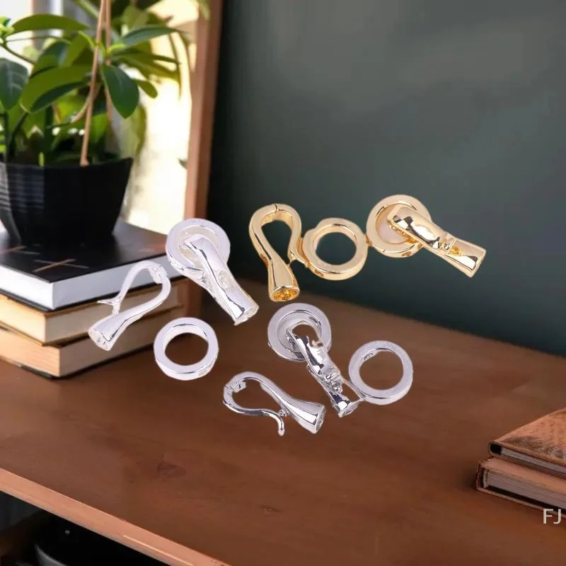 Zapięcia 2-częściowe do samodzielnego tworzenia biżuterii z pereł, bransolet, naszyjników, końcówki, koraliki, łączniki.