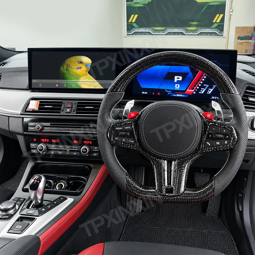 Car Stereo 15.8In For BMW 5 Series M5 F10 F11 F18 2010~2017 Non-destructive installation Digital Performance Display Dashboard