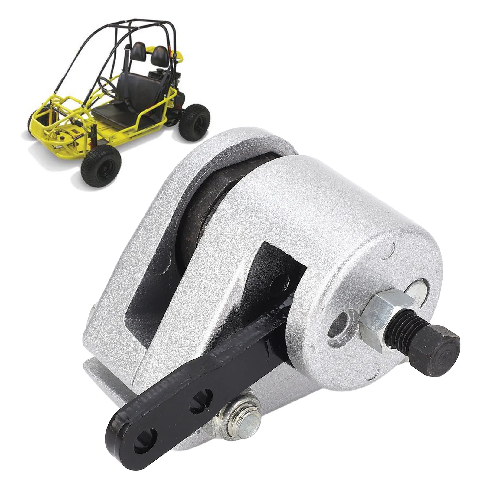 Go Kart Mechanical Brake Caliper and Bracket Kit with Pads Replacement For Manco 9598 9597 Go Kart Fun Cart Accessories