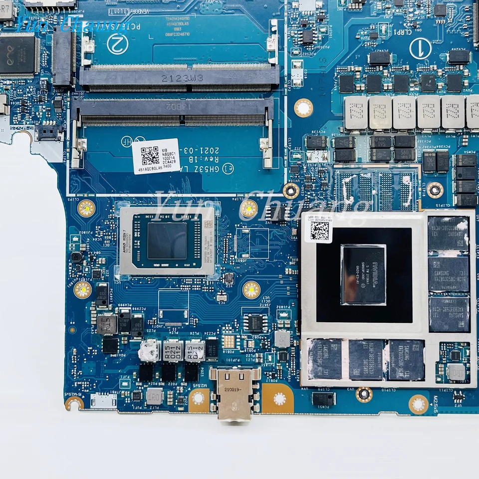 GH53Z LA-L031P Mainboard For Acer Nitro 5 AN515-45 N20C1 Laptop