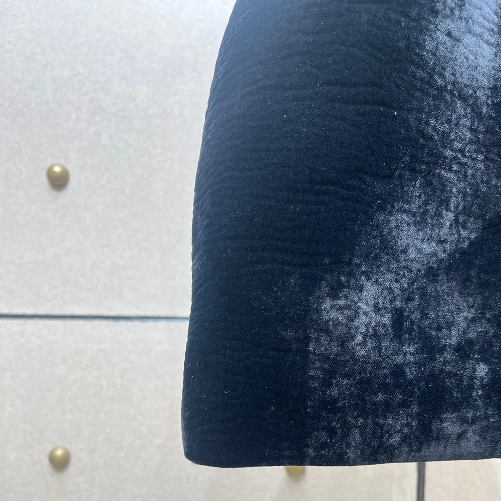 메쉬 벨벳 패치워크 여성 드레스 Y2K 섹시한 시스루 우아함 라운드 넥 민소매 드레스 2025 가을/겨울 신상품