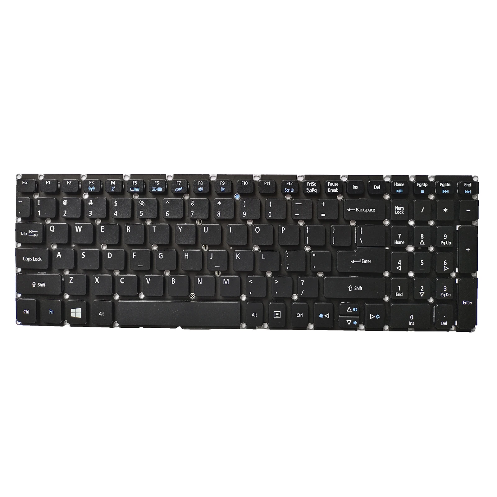 Imagem -03 - Teclado Preto dos Eua para Acer Aspire K5010 R5571t R5-571tg V3-574 V3-574g V3-574t