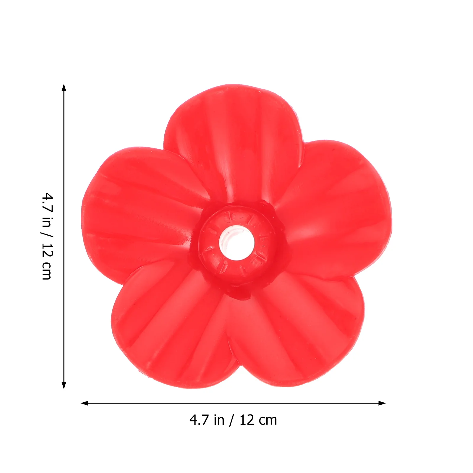 

18Pcs Plastic Bird Feeder Flower-Shaped Hummingbird Feeding Dispenser Creative Bird Food Feeding Tool Hummingbird Feeder