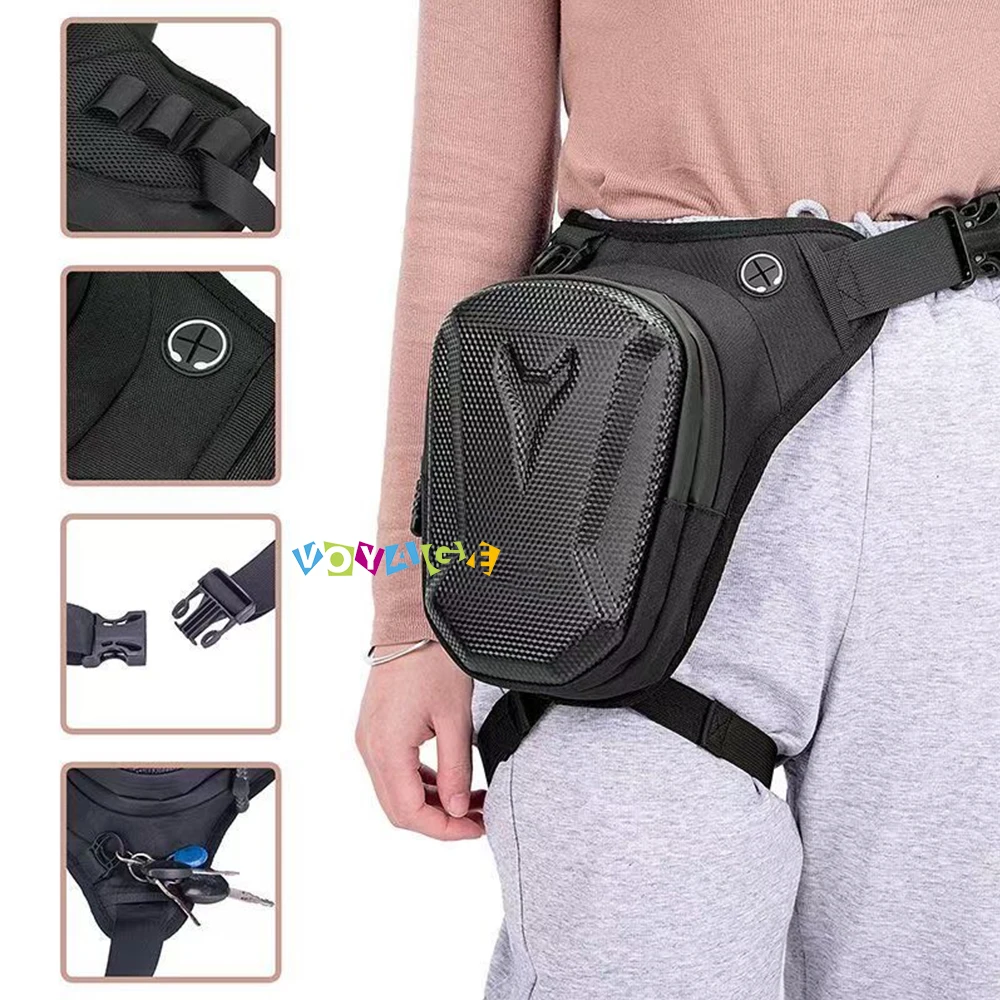 

For YAMAHA XMAX 300 125 250 400 Waterproof Bag Motorcycle Accessories Leg Side Bag Thigh Belt Bag Fanny Pack Bags