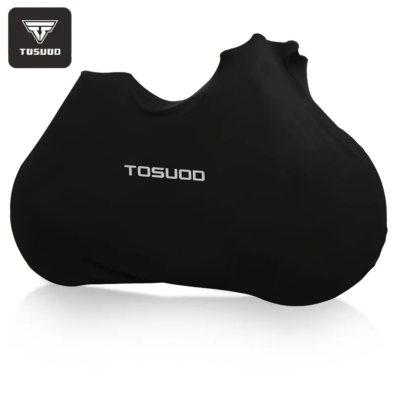 

TOSUOD Bicycle Dust Cover Large Opening Zipper Easy To Carry Bike Bag Elastic All-Inclusive Design Road Bicycle Accessories