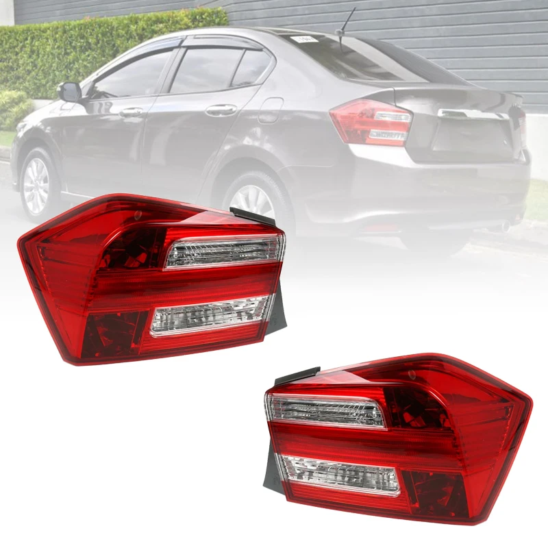 

Car Tail Light For Honda City 2012 2013 2014 Tail Brake Light Assembly Rear Lamp Warning Bumper Auto Parts Accessories