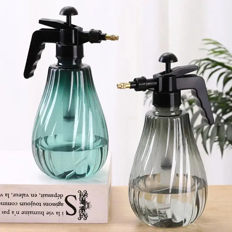 Car Pressure Spray Pot 1500ML Adjustable Nozzle Pressurized Bottle for Washing Cars Household Garden Plant Care