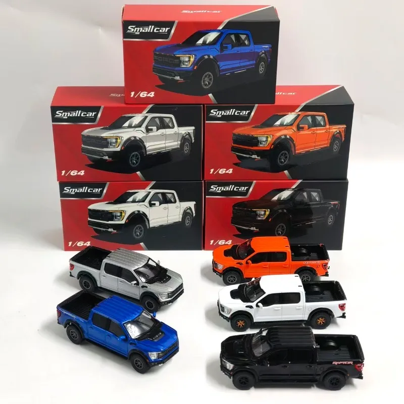 smallcar-modello-in-scala-1-64-di-una-ford-f-150-raptor-realizzato-in-lega-metallica-un-oggetto-decorativo-realistico-un-regalo-creativo-per-le-feste-ideale-per-i-bambini-dal-design-classico