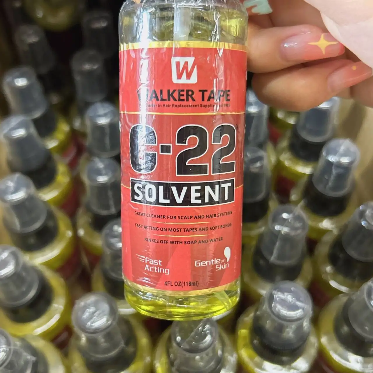 مزيل الغراء للشعر المستعار من الدانتيل ، مزيل الغراء ، مزيل لاصق الشعر المستعار ، مزيل الغراء للشعر المستعار للشريط ، إطالة الشعر ، 3 زجاجات ، #3