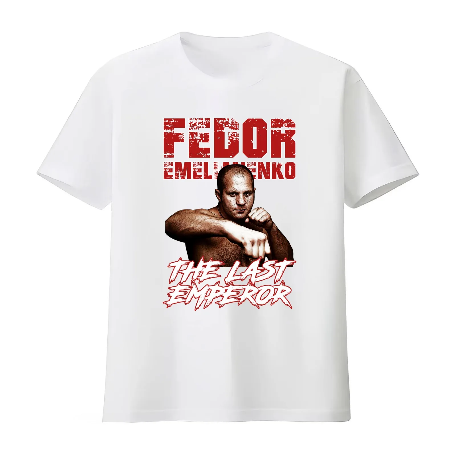 Fedor Emelianenko The Last Emperor T-Shirt Summer Casual Cotton Tee Oversized Streetwear Tops Vintage Graphic Print