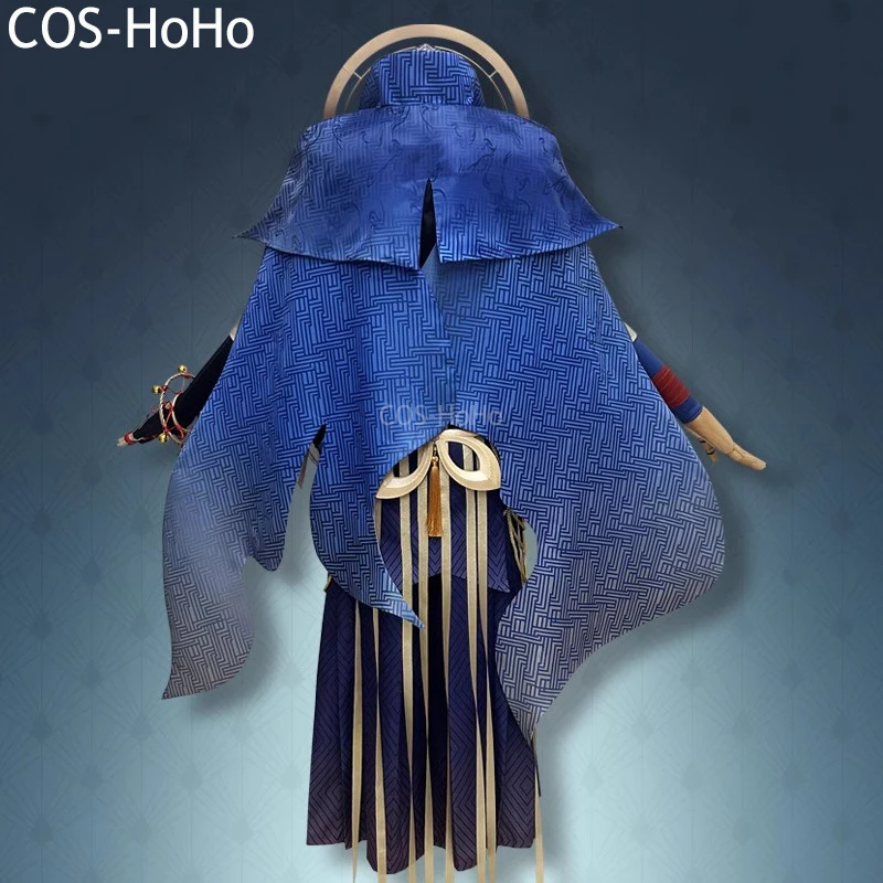 COS-HoHo Onmyoji Machi Before Awakening Game Suit Gorgeous Kimono Uniform Cosplay Costume Halloween Party Role Play Outfit Men