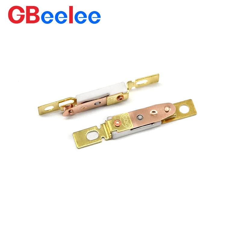 50PCS AC250V 10A 15A Interruttore di temperatura in ceramica Bimetallico Protezione da sovraccarico termico Reset automatico per riscaldatori Capelli elettrici asciutti