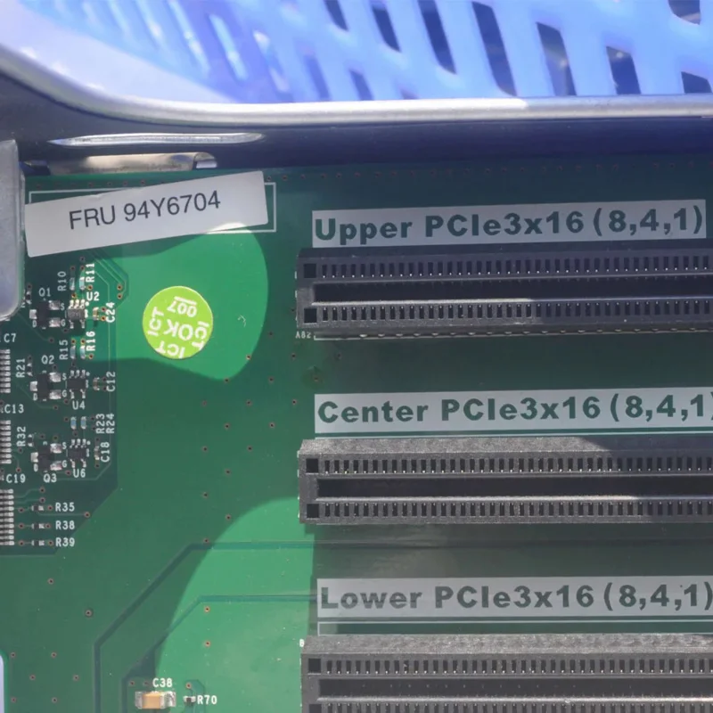 Imagem -02 - Placa Original do Cartão do Riser para Lenovo Placa de Expansão X3650 m4 X3650m4 Pci-e 16x 94y6704 0d3009 00d3009 Pci-e