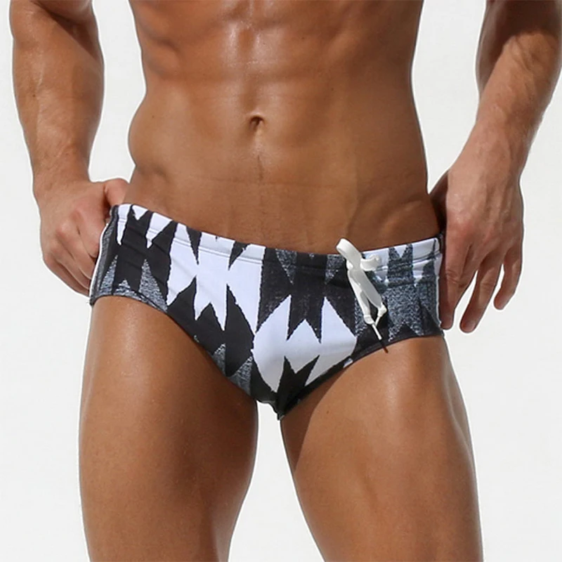 Sexy Mann Bademode männer Badeanzüge Badehose Boxer Sunga Herren Schwimmen Briefs Strand Shorts Bade Mayo Schwimmen Anzüge Pouch